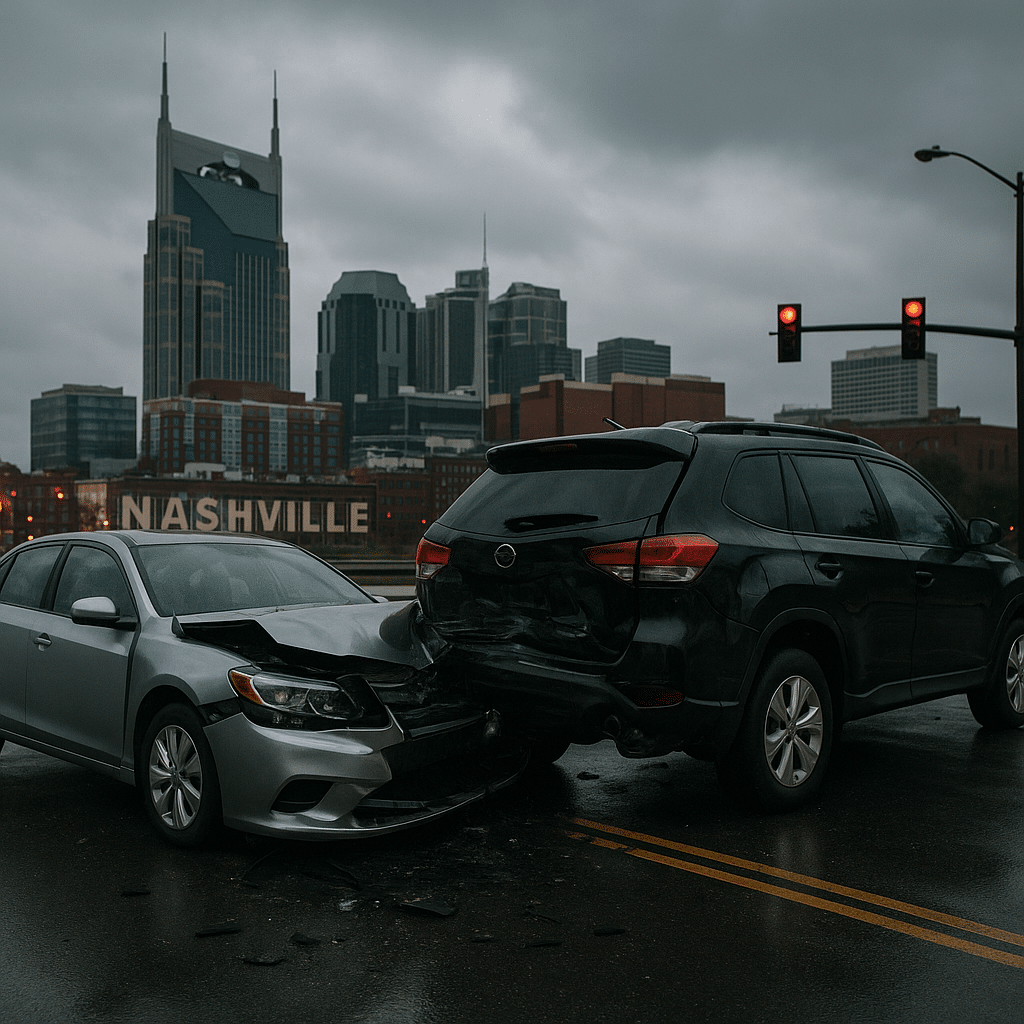 Entendiendo los accidentes de auto de Nashville